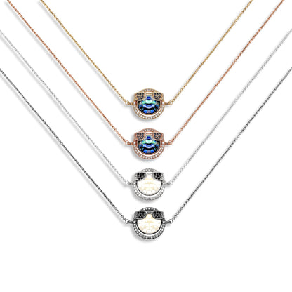 Sunglasses Smiley Face Cool Emoji Pendant 20x15mm Cubic Zircon Emoji Charm Jewelry GemMartUSA