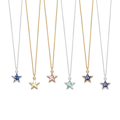 Shell Star Shape 12mm Single Bail Connector Charm Jewelry GemMartUSA