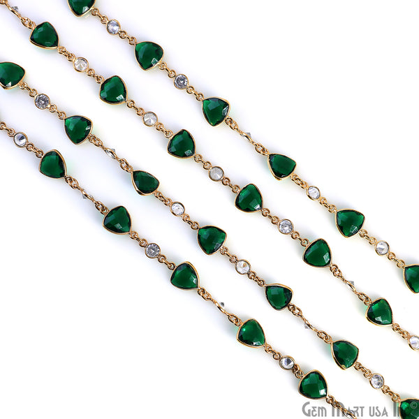 Emerald & Crystal Gold...