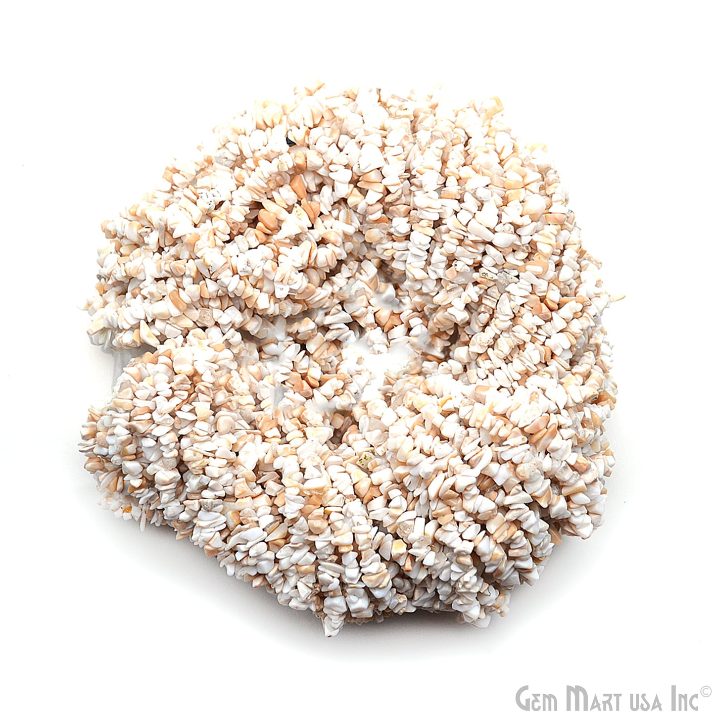 Natural Chip Beads, 34 Inch, Genuine Chip Strands, Drilled Strung Nugget Beads, 3-7mm, Polished, GemMartUSA (70001)