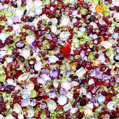 1000cts Wholesale Broken Gems Mix Shape AAA Grade Loose Gemstones