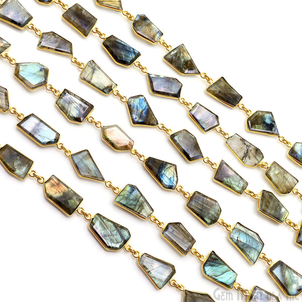 Labradorite 15mm Up Faceted...