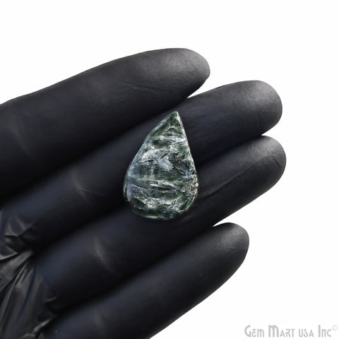 Natural Seraphinite Cab Striped Cabochon Gemstones