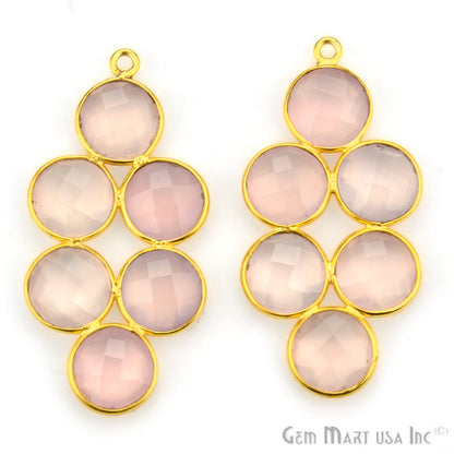 DIY 39x18mm Gold Plated Single Bail Connector Component 1pc