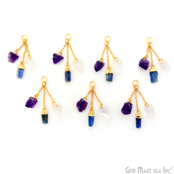 Multi Color Rough Gemstone...