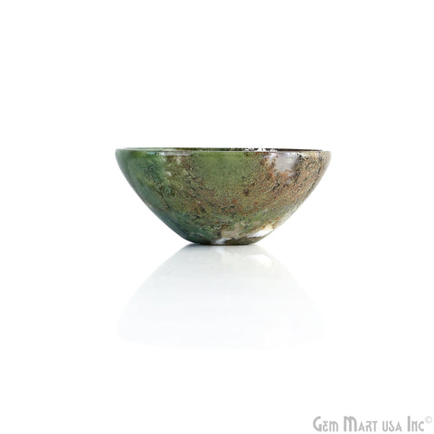 Natural Fluorite Mini Carved Gemstone Bowl Cup 2 inch