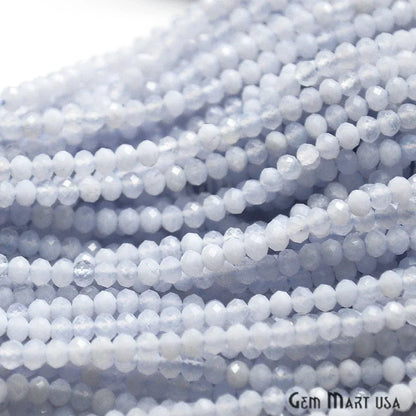 Rondelle Beads, 12-13 Inch Bead Strands, Natural Strung Gemstone, 2-2.5mm, Faceted, GemMartUSA (70000)