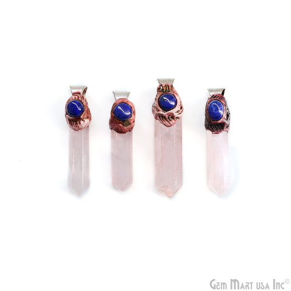 Rose Quartz with Lapis...