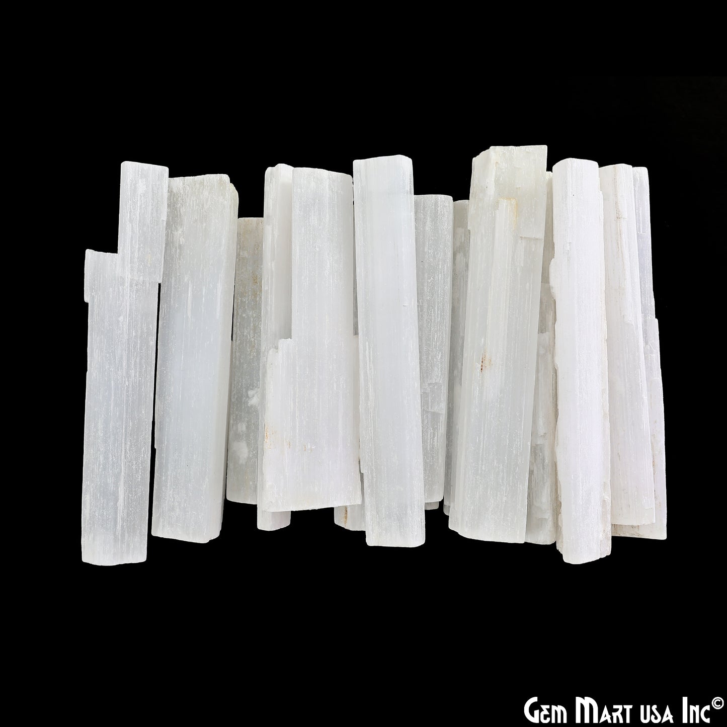 Selenite Rough Stick, Selenite Wand, Selenite, Palm Size Selenite, 4-5inch, Healing Crystal