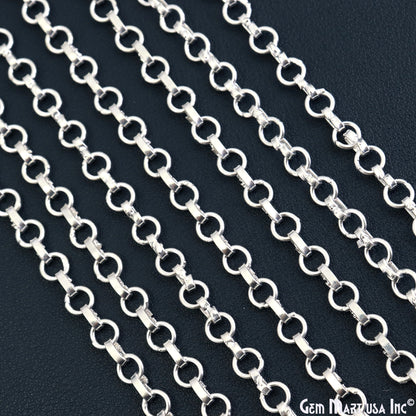 Dainty Silver Plated 6mm Finding Chain