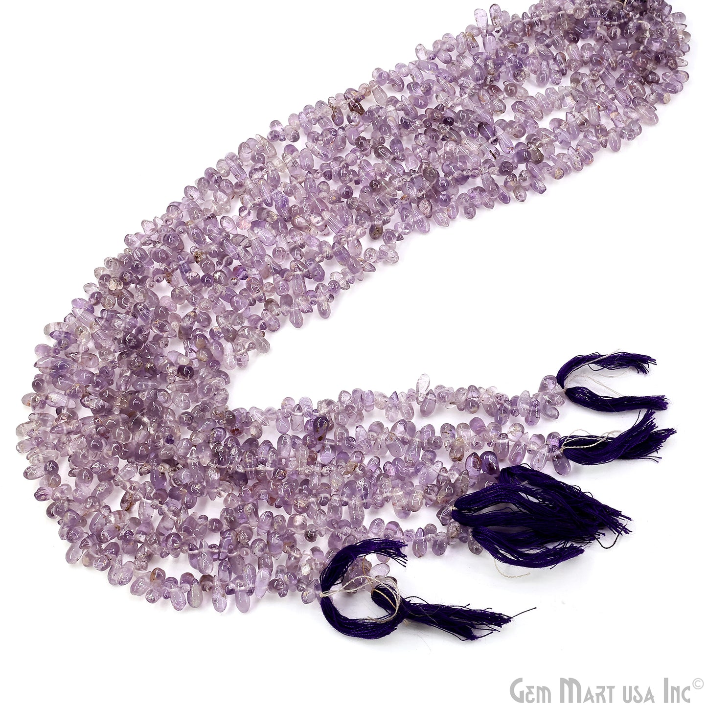 Amethyst Smooth Free Form Drilled Beads 3-4X5-7mm Waist Beads, Rondelle Bead Strand 13 Inch