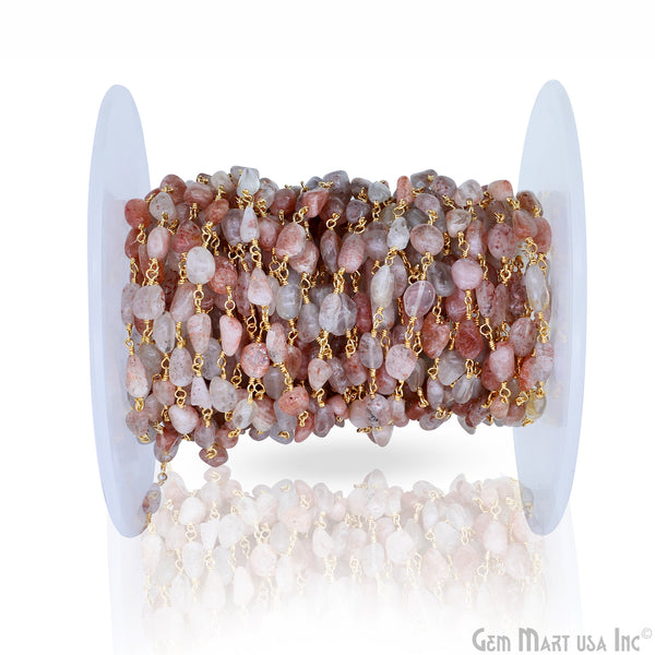 Sunstone 8x5mm Tumble Beads...