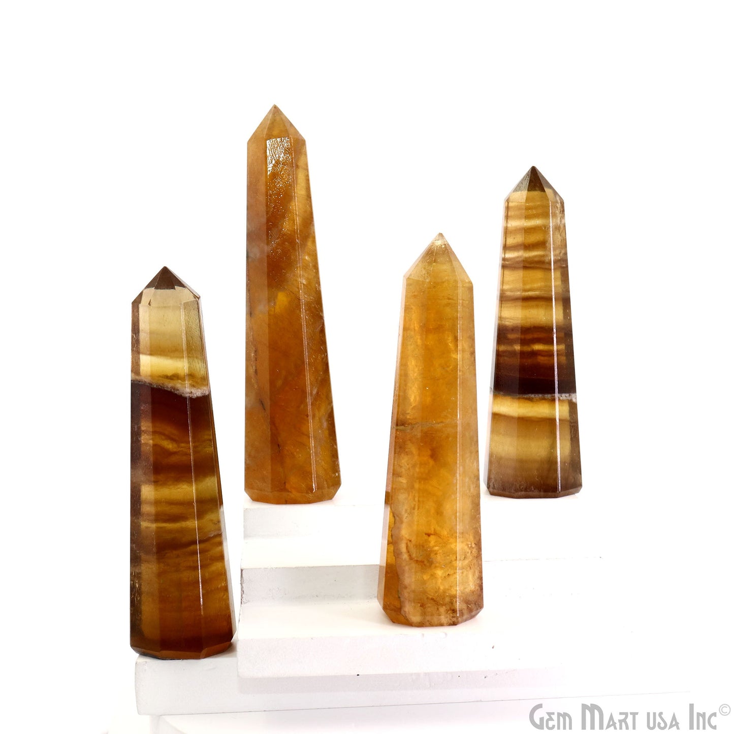 Gemstone Jumbo Tower Crystal Tower Obelisk Healing Meditation Gemstones 2-3 Inch