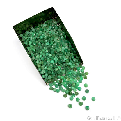 Emerald Wholesale Gemstones, 100% Natural Precious Gems, Green Faceted Loose Gems, 3mm, Round, 5 Carats