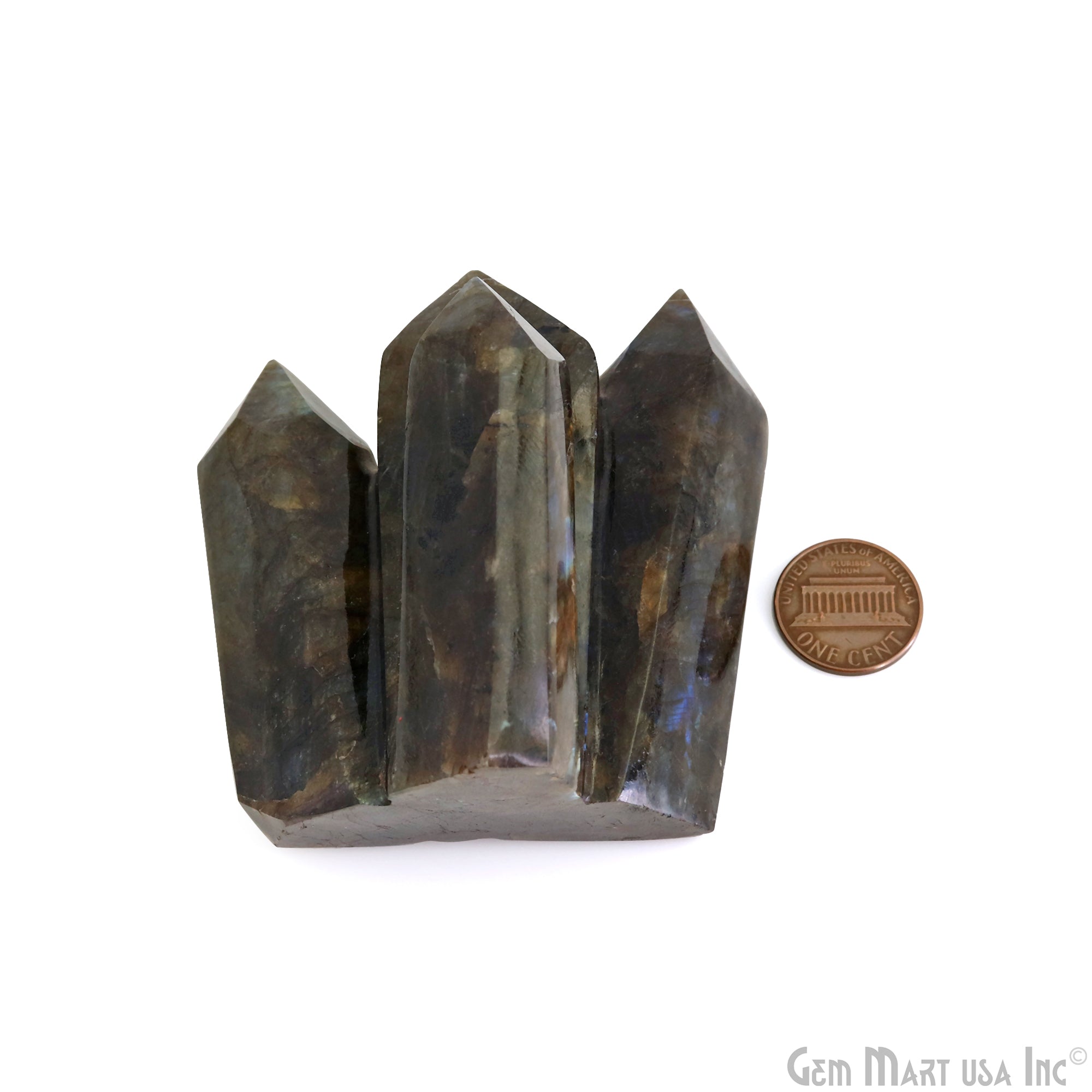 Labradorite Crystal Cluster, Terminated Crystal Rock Cluster Family, Mineral Specimen, Home Decor, Spiritual Gift 3Inch Appx
