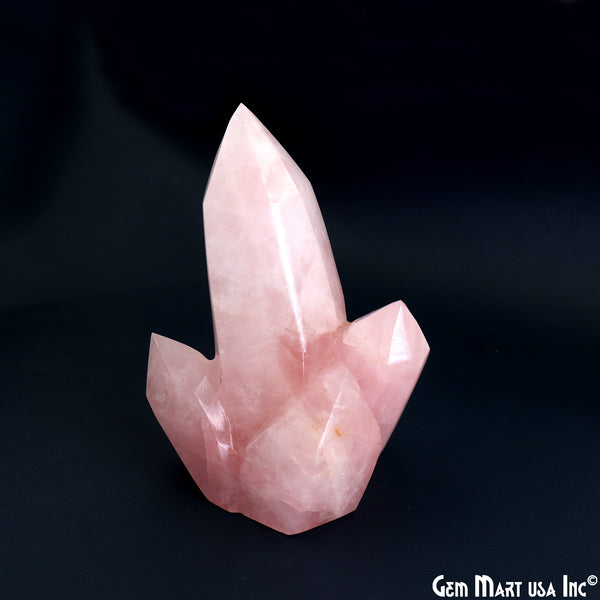 Rose Quartz Crystal Cluster,...