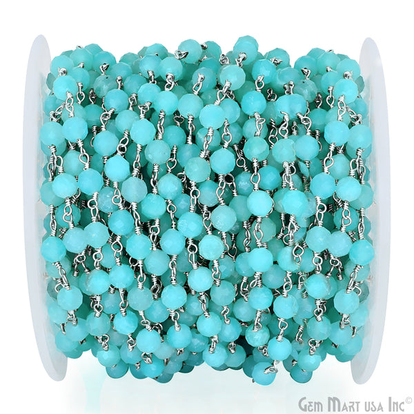 Amazonite Jade Beads 5mm...