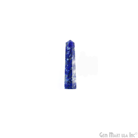 Lapis Gemstone Jumbo Tower Crystal Tower Obelisk Healing Meditation Gemstones 2-3 Inch
