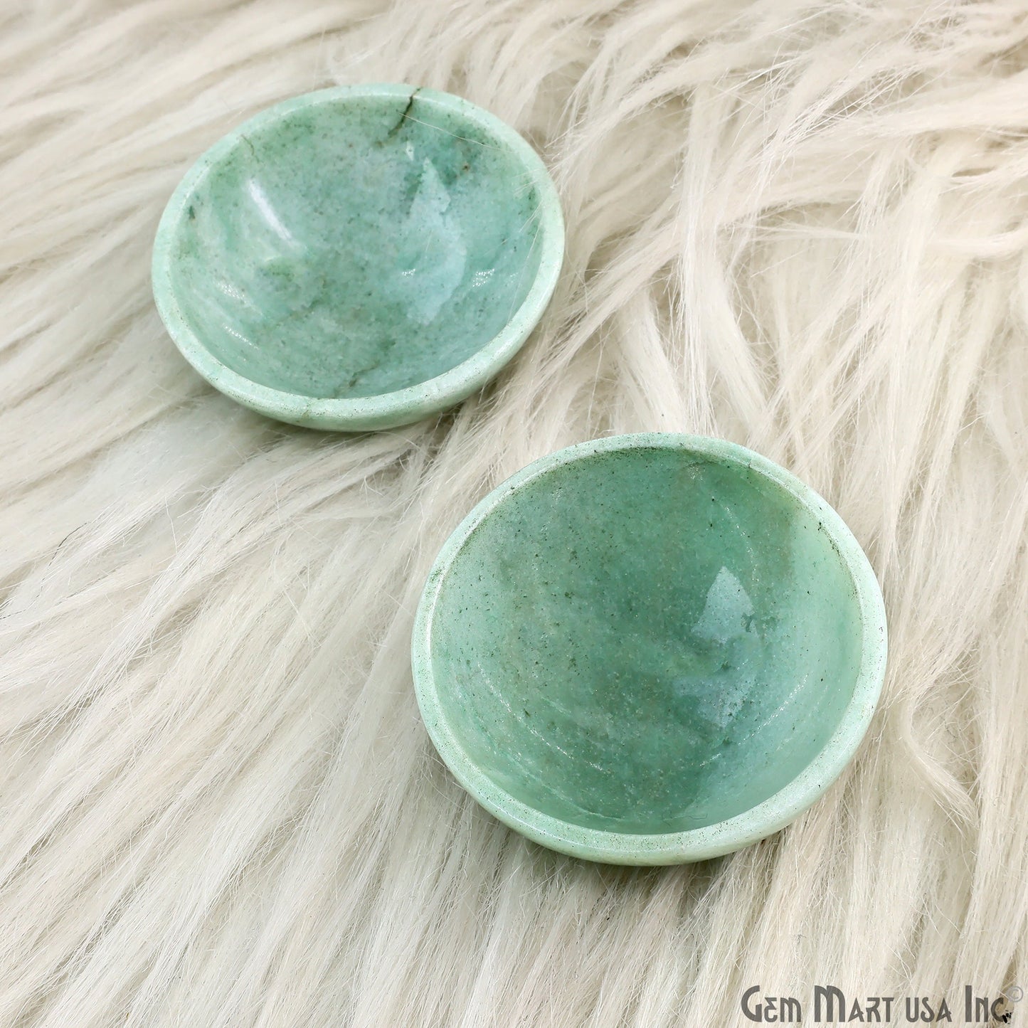Natural Gemstone Mini Carved Gemstone Bowl Cup 2 inch