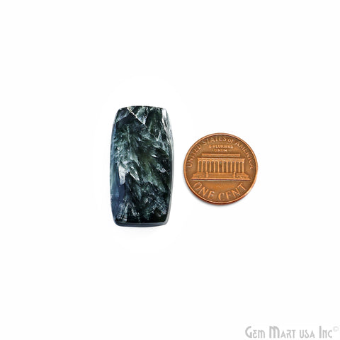 Natural Seraphinite Cab Striped Cabochon Gemstones