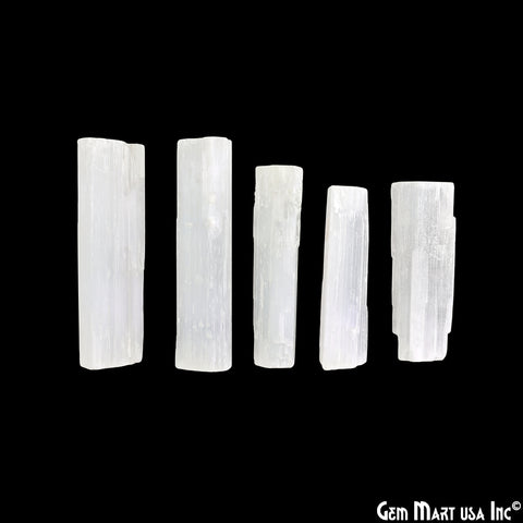 Selenite Rough Stick, Selenite Wand, Selenite, Palm Size Selenite, 3-4inch, Healing Crystal