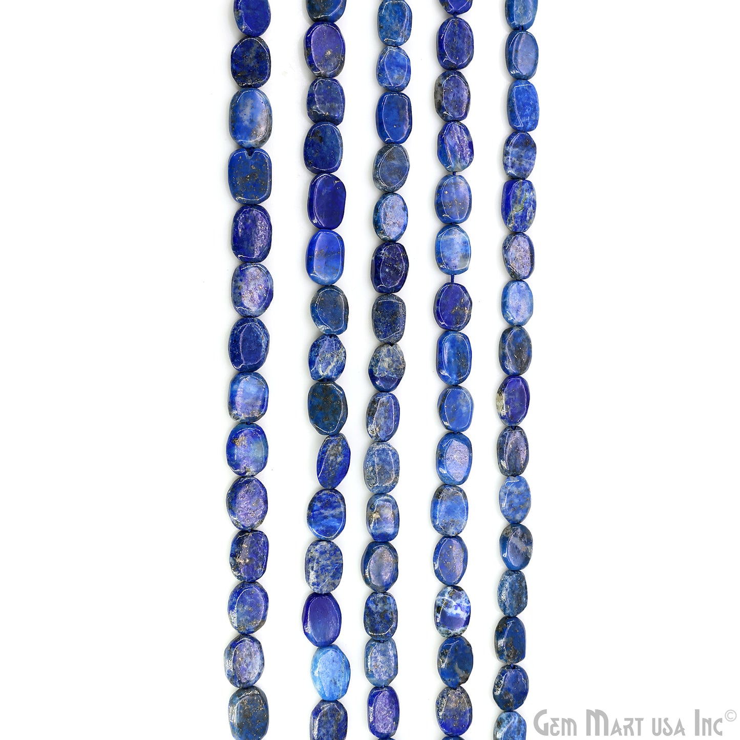 Lapis Tumble Beads Free Form Drilled Beads 9-13X6-7mm Waist Beads, Rondelle Bead Strand 13 Inch