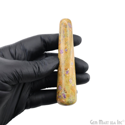 Hand Made SPA Massage Wand Reiki Healing Crystal Relaxation Meditation Collection Gift