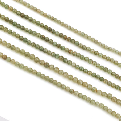 Aventurine Smooth Round Drilled Beads 3-5mm Waist Beads, Rondelle Bead Strand 13 Inch