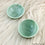 Natural Amazonite Mini Carved Gemstone Bowl Cup 2 inch