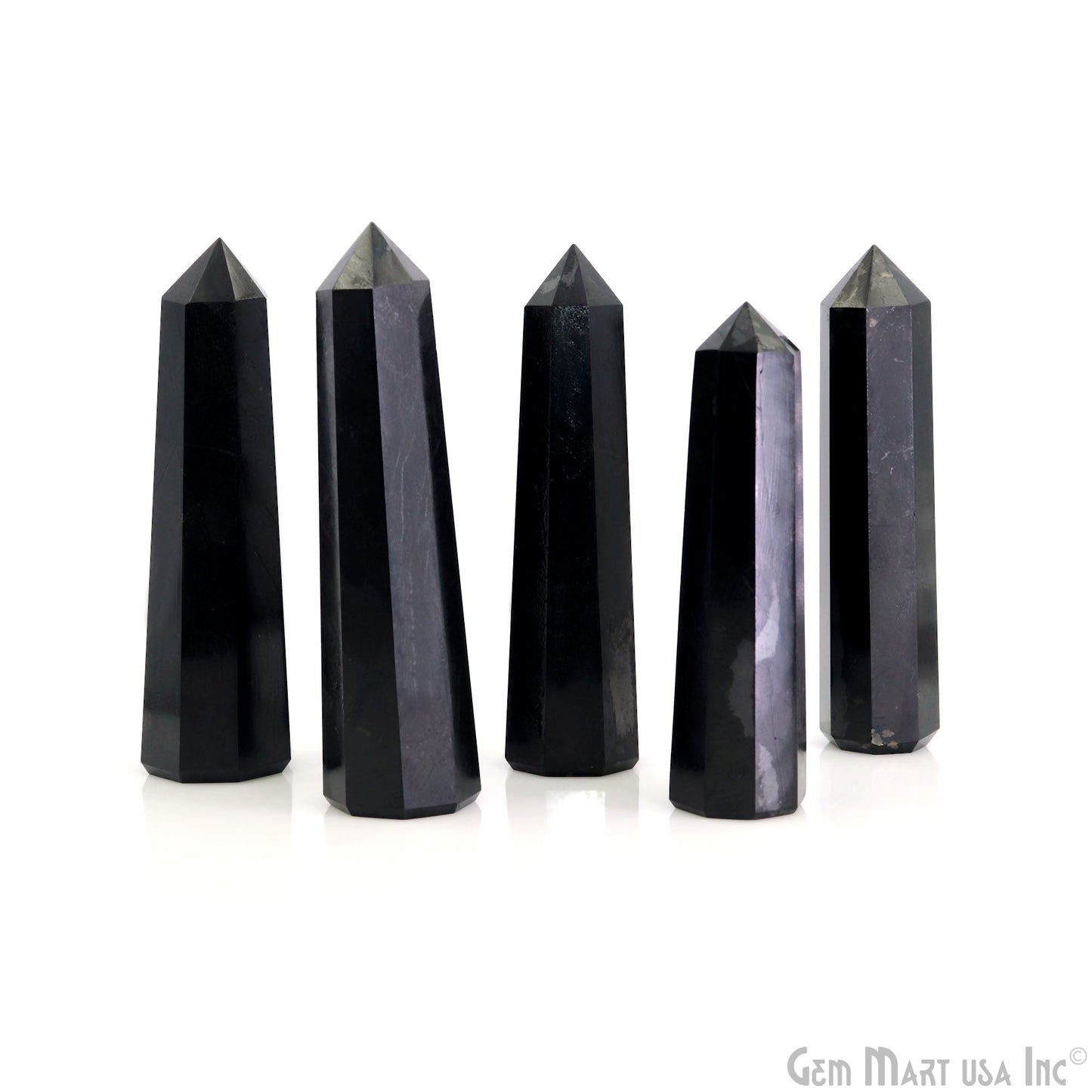 Gemstone Jumbo Tower Crystal Tower Obelisk Healing Meditation Gemstones 4-5 Inch