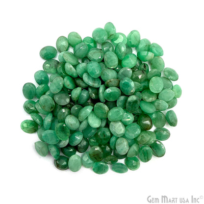 Emerald Wholesale Gemstones, 100% Natural Precious Gems, Green Faceted Loose Gems, 5x4mm, Oval, 5 Carats