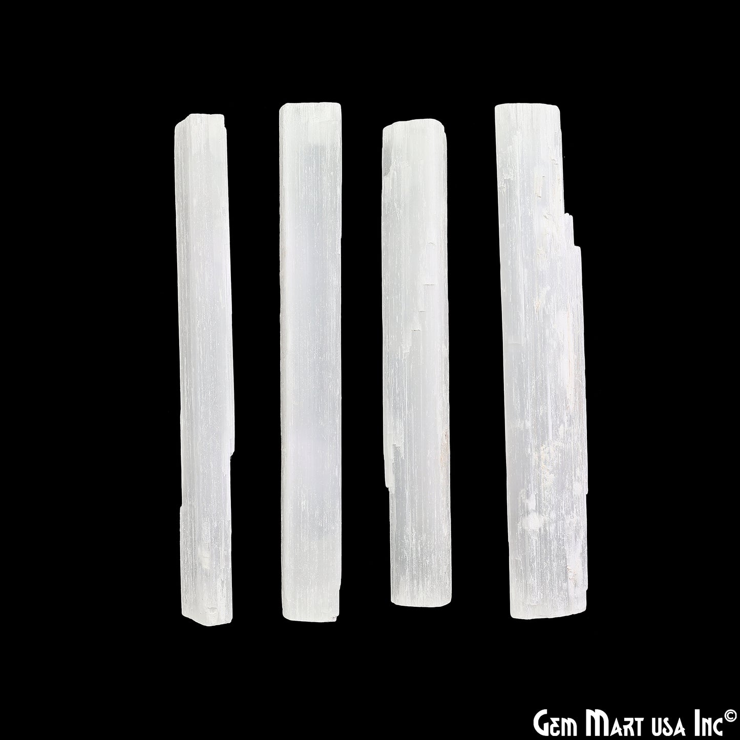 Selenite Rough Stick, Selenite Wand, Selenite, Palm Size Selenite, 5-6inch, Healing Crystal