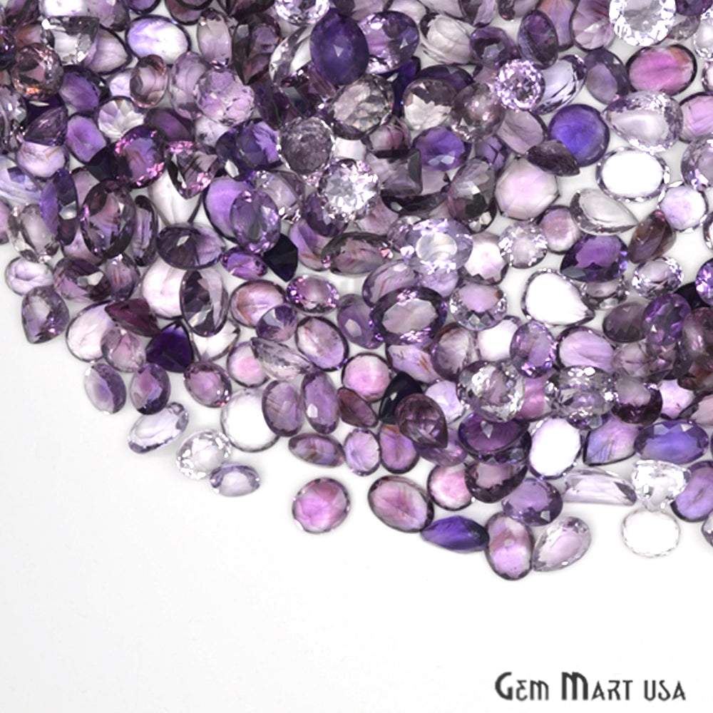 Mixed Gemstone, 100% Natural Semi Precious Gems, Faceted Loose Gems, 10-20mm, Mixed, 100 Carats
