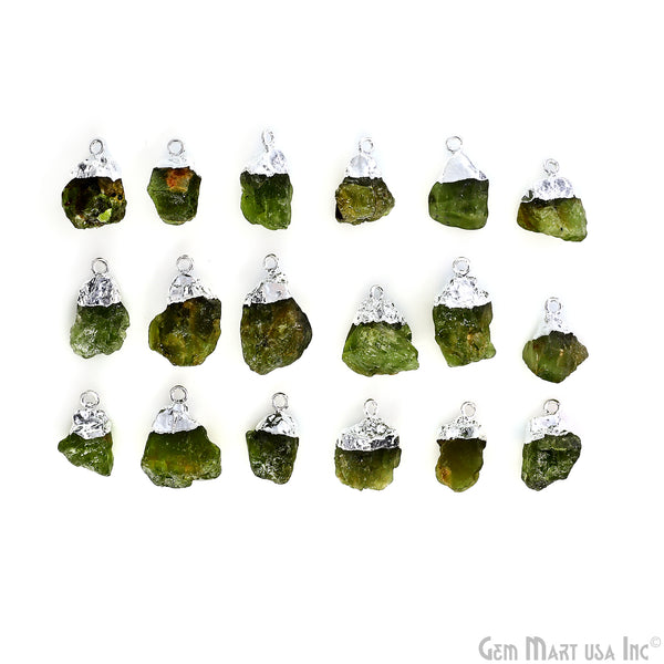 Rough Peridot Gemstone 21x14mm...