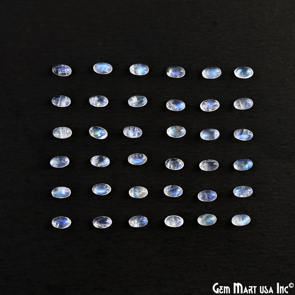 5Ct Rainbow Moonstone Oval...