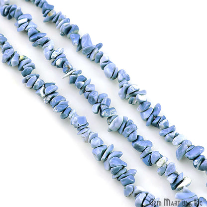 Natural Blue Opal Chip Beads Strand, Semi Precious, Gemstone Chips, Gemstone Beads