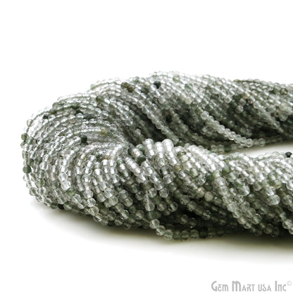 Rondelle Beads, 12-13 Inch Bead Strands, Natural Strung Gemstone, 2-2.5mm, Faceted, GemMartUSA (70000)