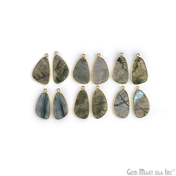 Labradorite Free Form Gold...