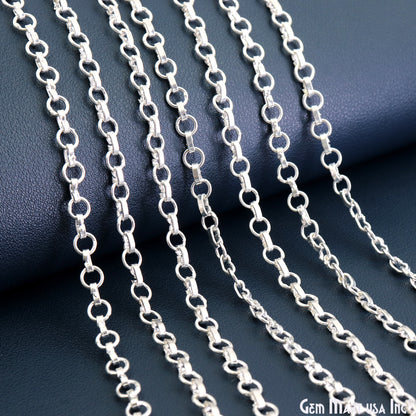 Dainty Silver Plated 6mm Finding Chain