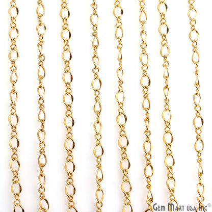 Link Finding Gold Plated Station Rosary Chain