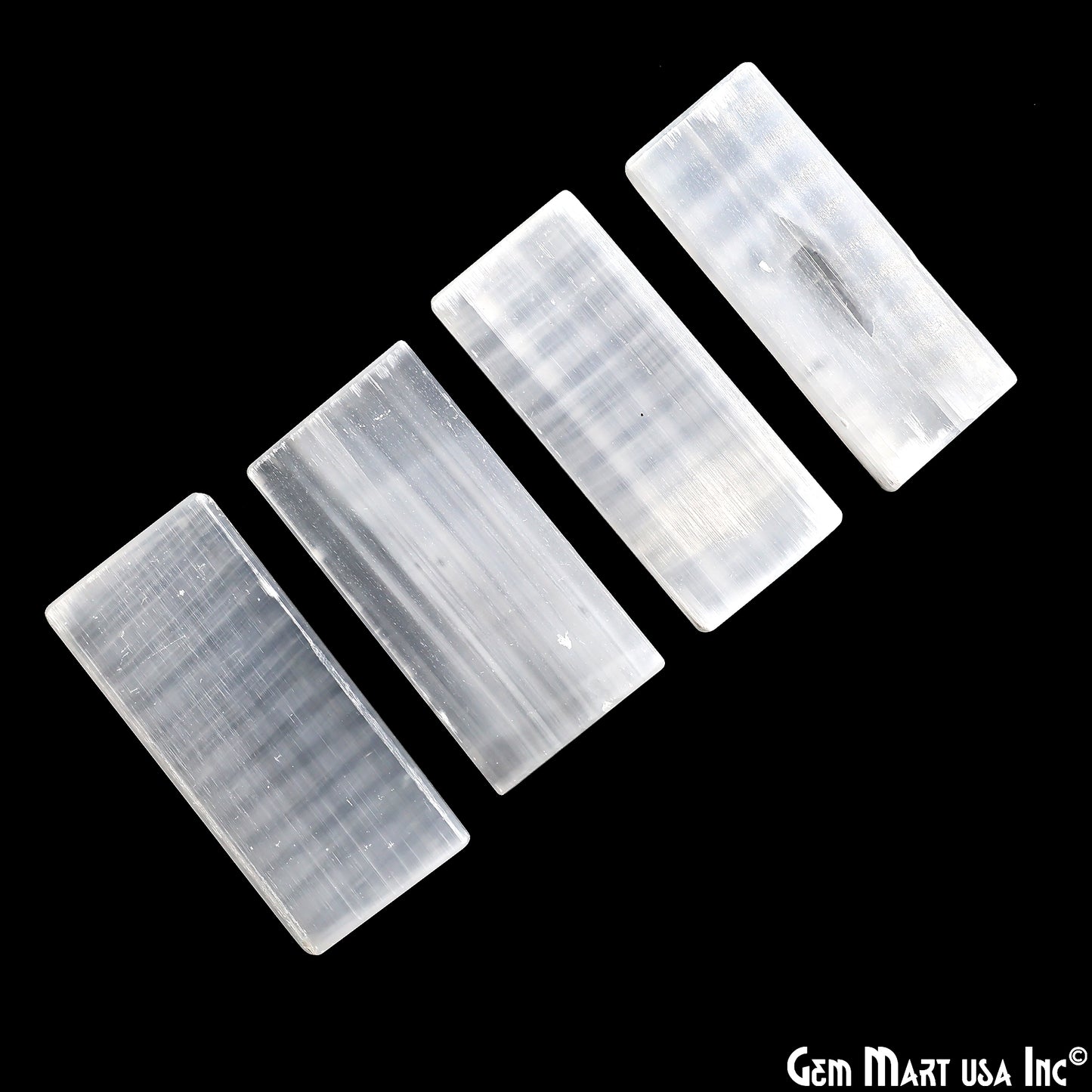 Selenite Charging Crystal Rectangle Bar Charging & Purification Station 3 inch