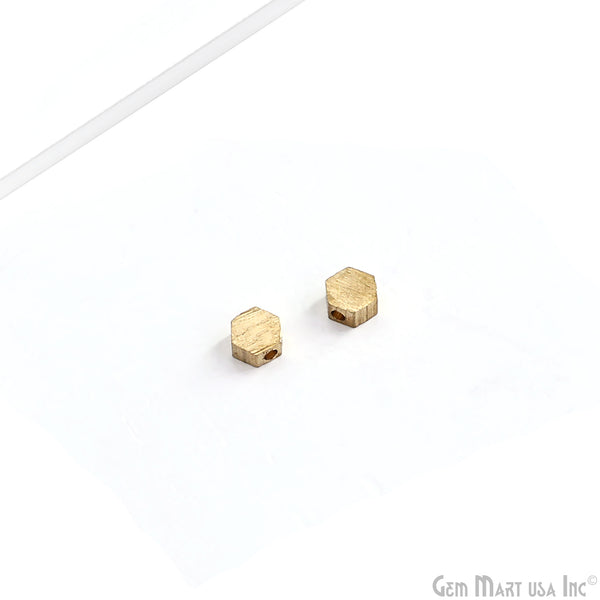 Brass Hexagonal Textured Surface...