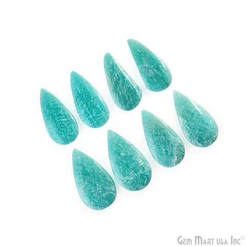 Amazonite Pears Shape 33x17mm Loose Gemstone For Earring Pair
