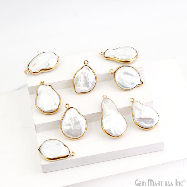 Pearl Free Form Gold...
