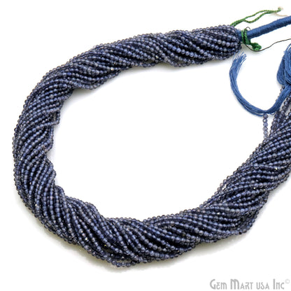 Rondelle Beads, 12-13 Inch Bead Strands, Natural Strung Gemstone, 2-2.5mm, Faceted, GemMartUSA (70000)