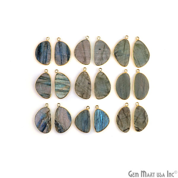 Labradorite Free Form Gold...