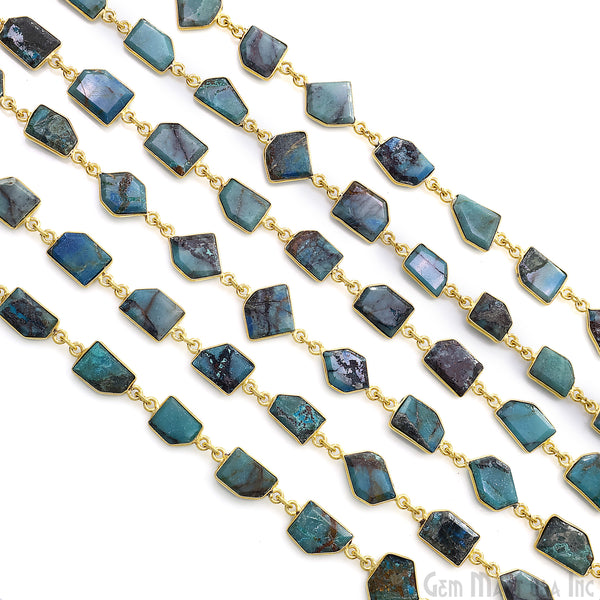 Chrysocolla 10mm Faceted Free...