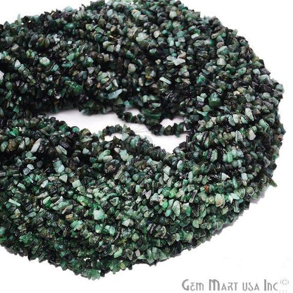 Natural Chip Beads, 34 Inch, Genuine Chip Strands, Drilled Strung Nugget Beads, 3-7mm, Polished, GemMartUSA (70001)