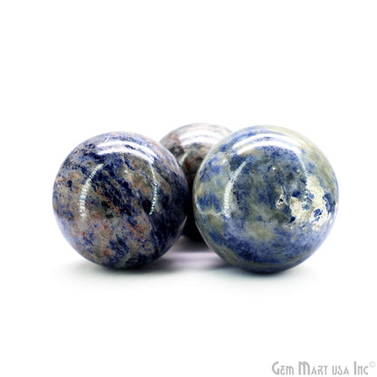 Gemstone Sphere ball, 50mm Reiki Healing Crystal, Chakra Stones, Healing Stones, Fortune Ball With Stand