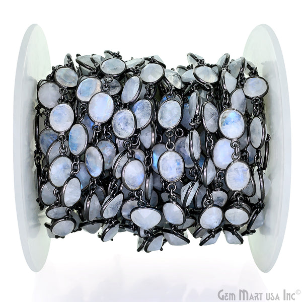 Rainbow Moonstone 10mm Mix...